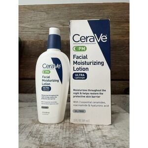 CeraVe Facial Moisturizing Lotion PM Ultra Lightweight 3 oz
